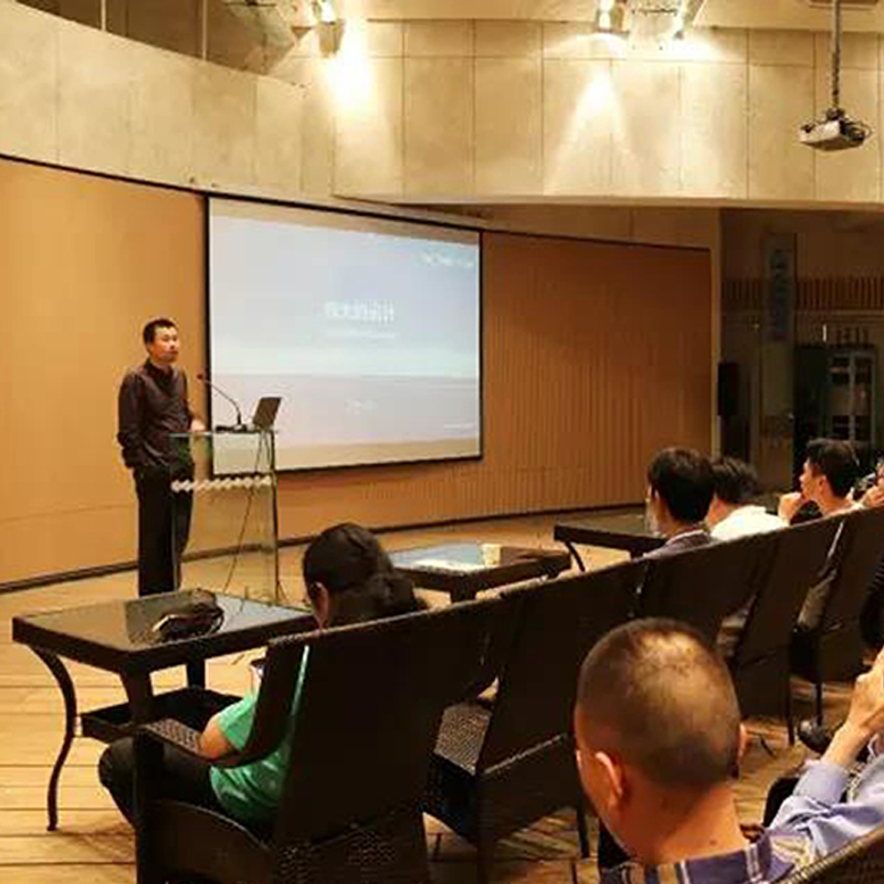 【木馬動態(tài)】“放大的設計”——丁偉先生為中國非物質文化遺產傳承人進行精彩演講。