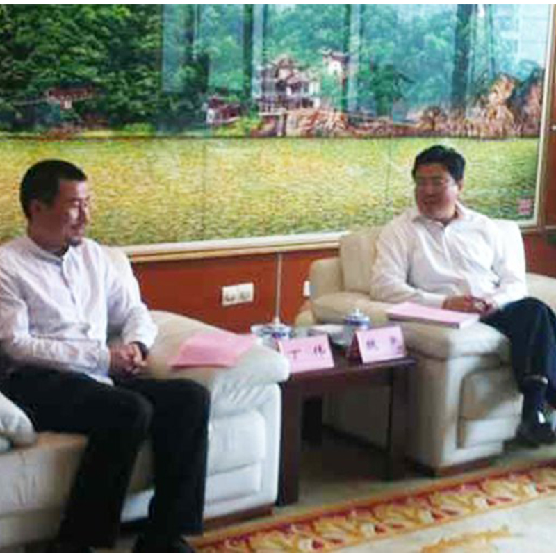 設計立縣計劃走進馬鞍山，丁偉受到市長親切接待！