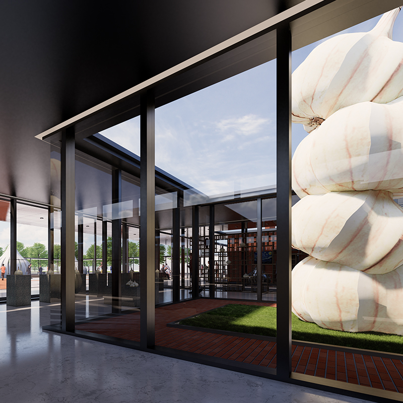 大蒜文化空間設(shè)計